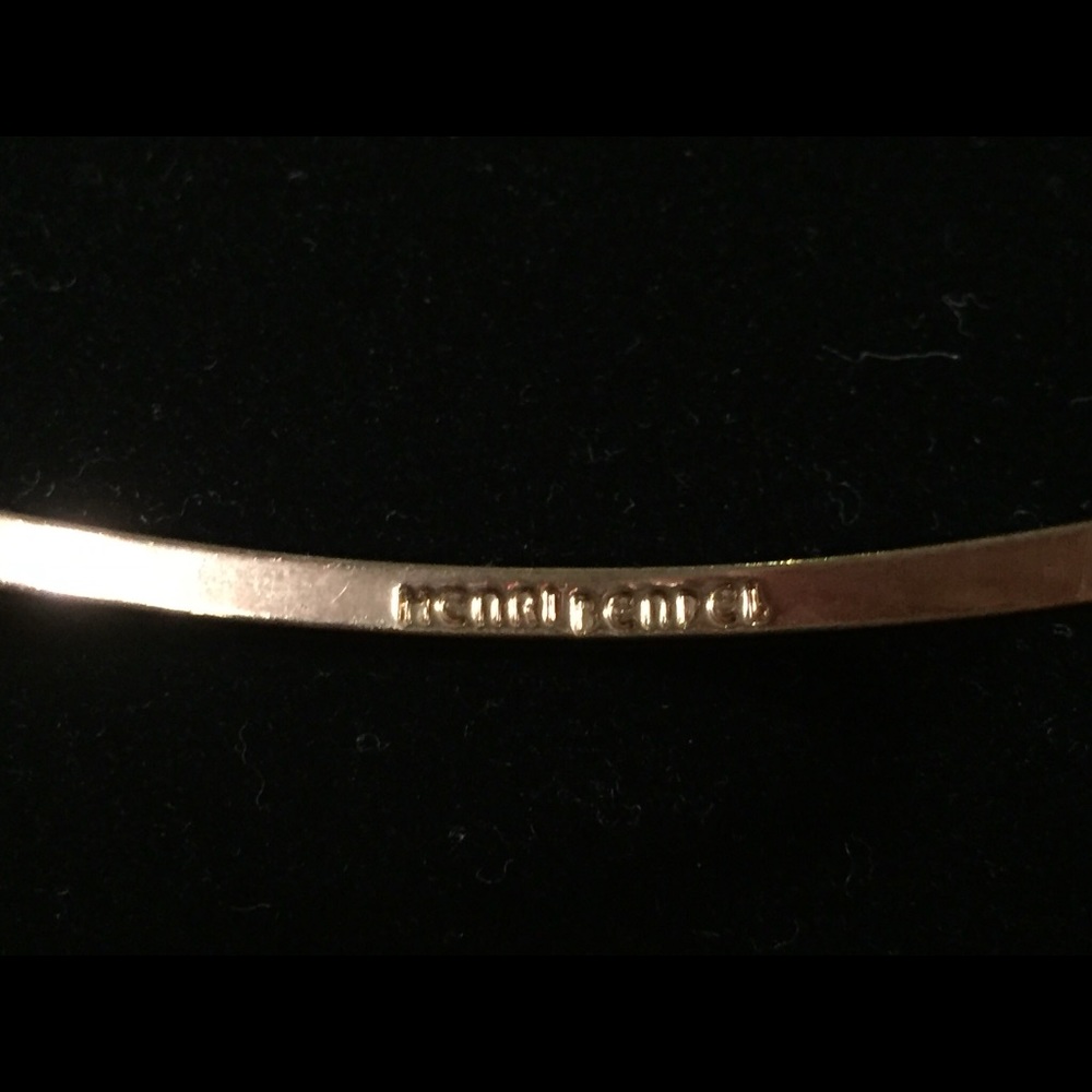 3 Henri Bendel Multi-Stone Bangle Bracelets - Picture 5 of 5